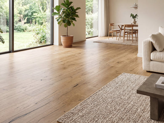 KAHRS Parkett Eiche XL "Choice" Rustikal,  naturgeölt, gebürstet, Klick, 15/4x260x2200 mm, 1 Paket = 3,432 m²