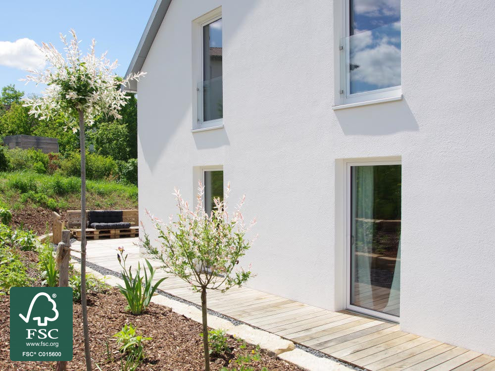 Eiche Terrassendielen, 23×140mm KD, glatt/egalisiert *Rustikal* – Bild 11