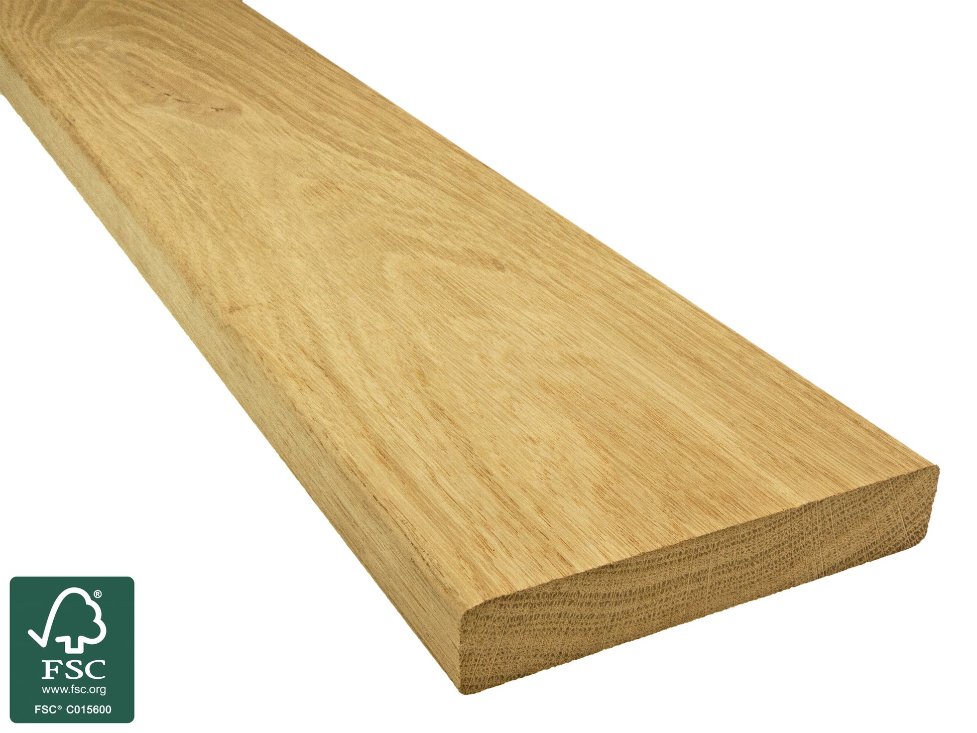 Eiche Terrassendielen, 23×140mm KD, glatt/egalisiert *Rustikal* – Bild 8