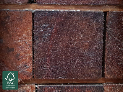 Angelim Pedra Konstruktionsholz, 90x90 mm AD, 4-seitig glatt gehobelt