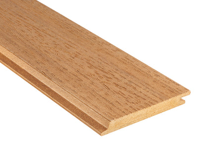 18×152mm NATURinFORM WPC Fassadenprofil, "Die Gestaltende XXL", mit Holzmaserung, leicht gebürstet, Eichenbraun, Deckmaß: 148mm – Bild 3