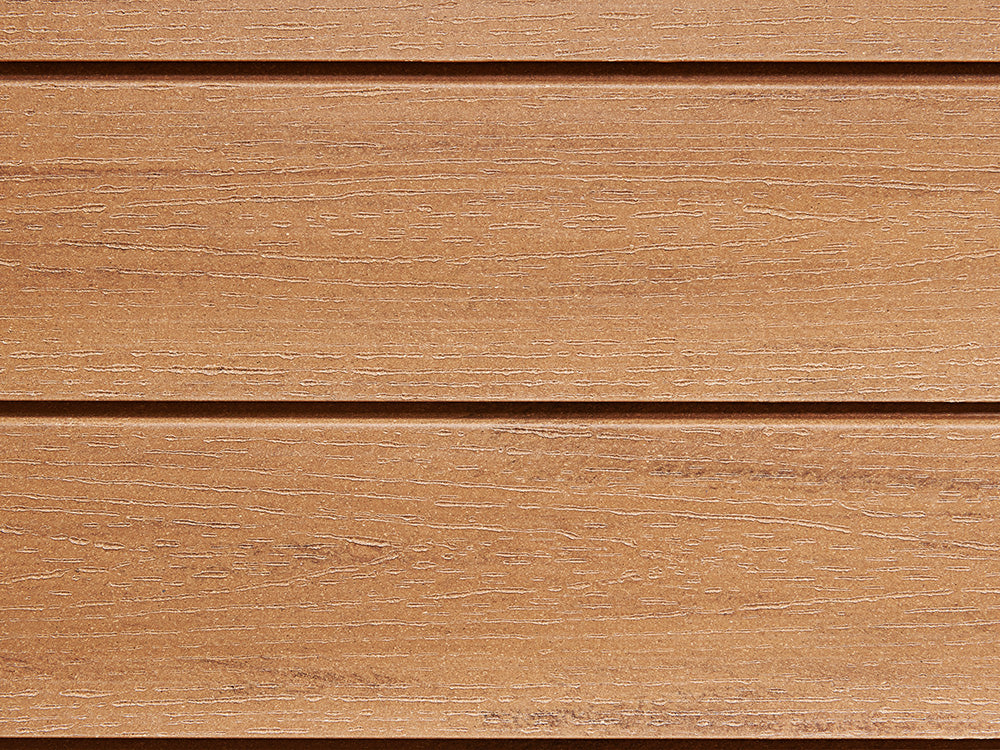 18x152 mm NATURinFORM WPC Fassadenprofil, "Die Gestaltende XXL", mit Holzmaserung, leicht gebürstet, Eichenbraun, Deckmaß: 148mm