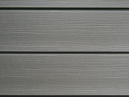 18x152 mm NATURinFORM WPC Fassadenprofil, "Die Gestaltende Exklusiv XXL", einseitig geprägt, matt, Dolomitgrau, Deckmaß: 148mm