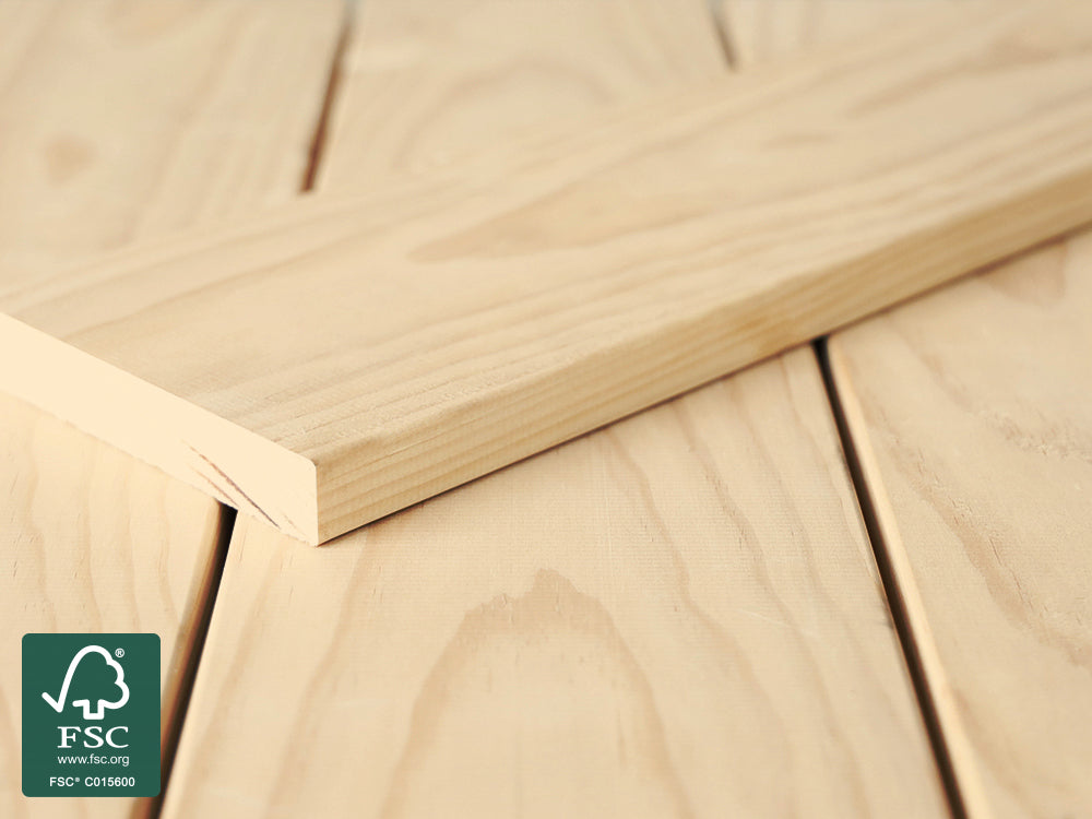 Accoya® Terrassendielen A1 21×142 mm (Muster)