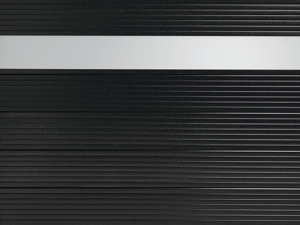 NATURinFORM Fenstermodul aus Acryl, matt, mit passendem Adapterprofil in anthrazit