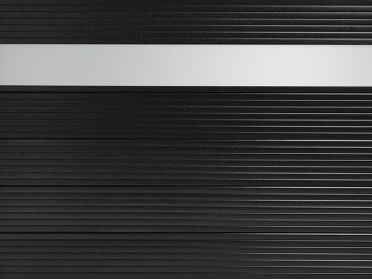 NATURinFORM Fenstermodul aus Acryl, matt, mit passendem Adapterprofil in anthrazit