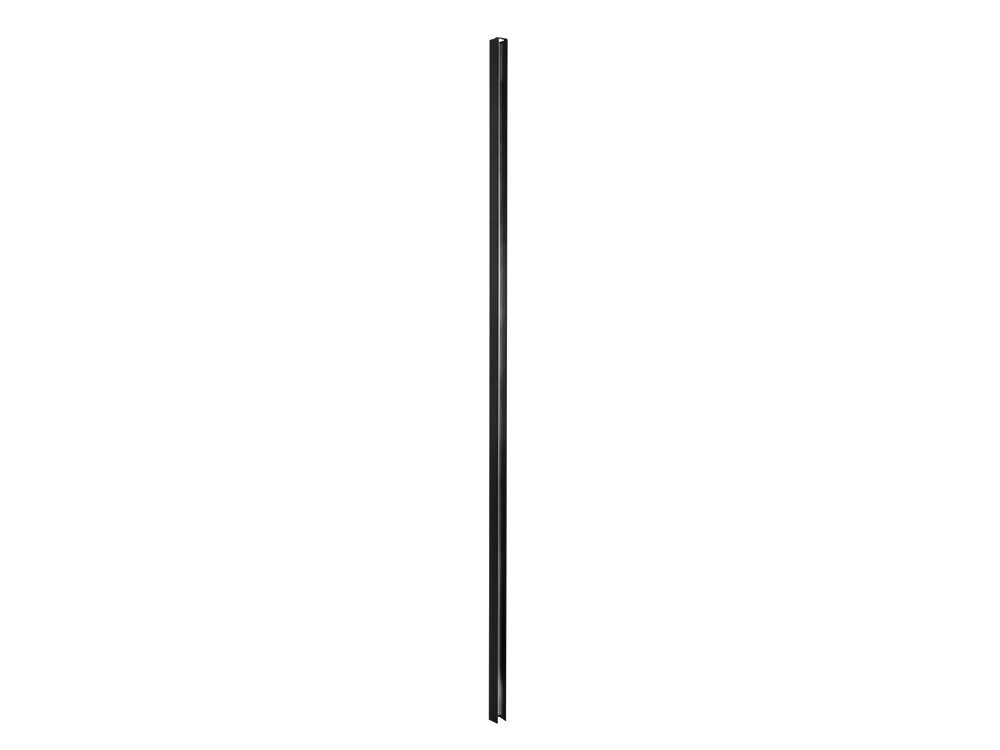 NATURinFORM Seitenleiste aus Aluminium, anthrazit, 3,5×3,5×180cm