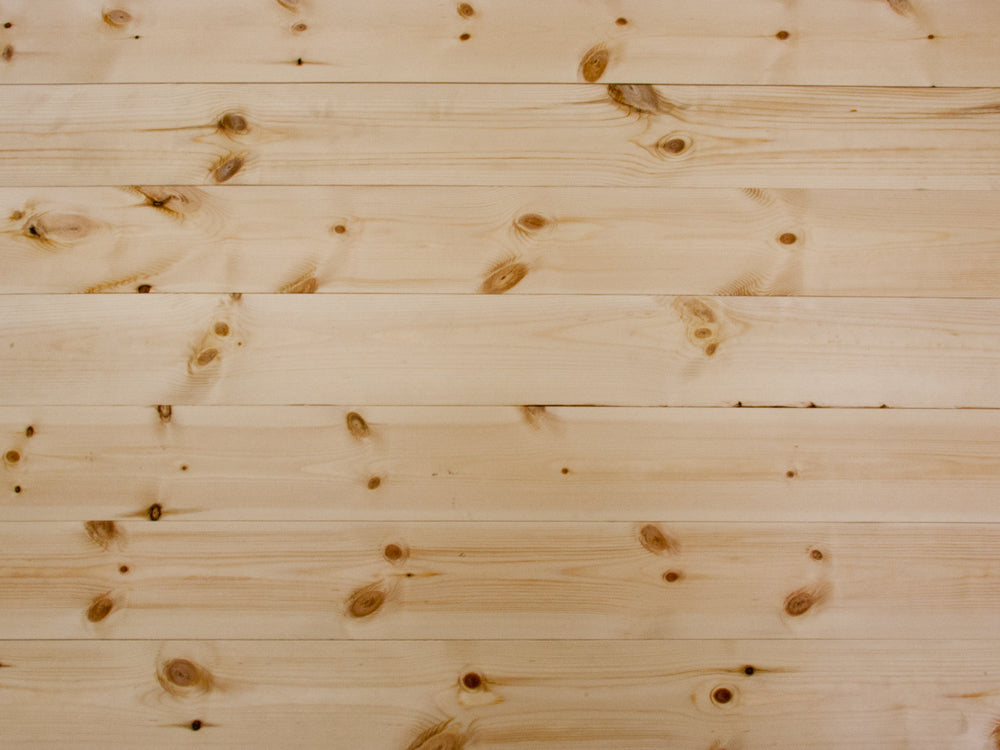 Kiefer Schlossdielen, 27×190mm, Rustikal, rundum Nut & Feder, mit Microfase Deckbreite 180mm