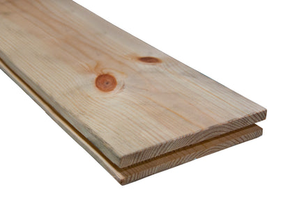 Kiefer Massivholzdielen, 21x142 mm, Rustikal, rundum Nut & Feder, mit Microfase Deckbreite 132 mm