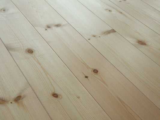 Massivholzdielen Kiefer 21×142 mm, Rustikal, unbehandelt, mit Microfase (Muster)
