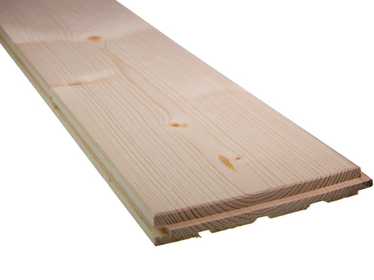Kiefer Massivholzdielen, 21x142 mm, Select, rundum Nut & Feder, mit Microfase