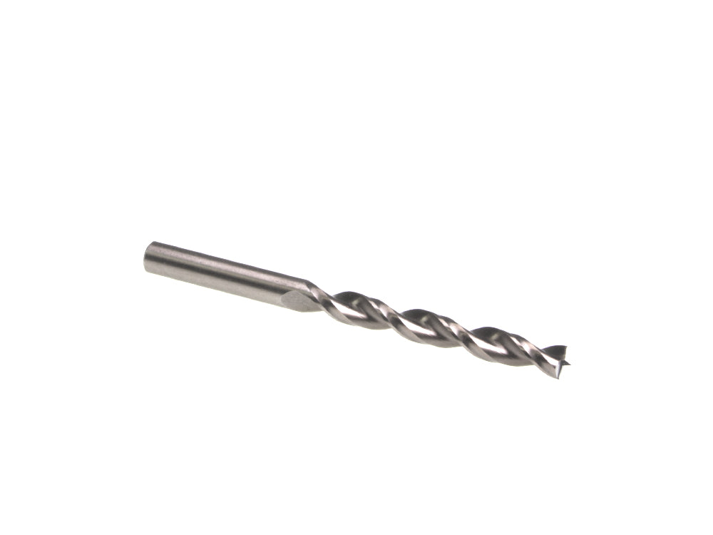 Holzbohrer, 9,5 mm, HSS-G, vollgeschliffen, mit 2 Hauptschneidern und 2 Vorschneidern