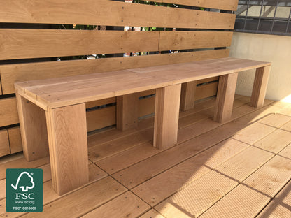 Eiche Terrassendielen, 23x140 mm KD, glatt/egalisiert *Exklusiv*