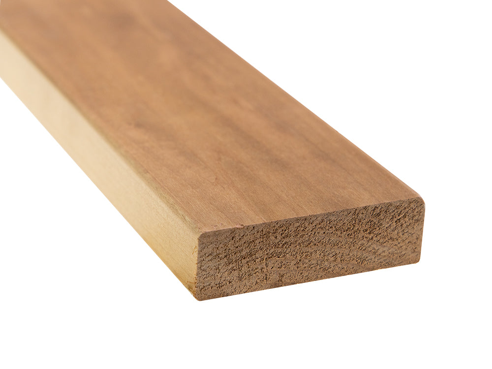 Thermoespe Saunabanklatten, 28x90 mm, unbehandelt, gehobelt – Bild 4