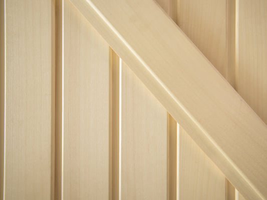 Espe Softline-Saunaholz, 15x90 mm, unbehandelt, massiv