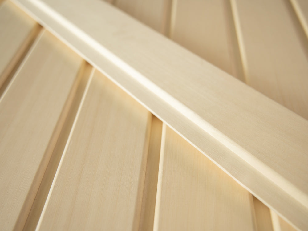 Espe Softline-Saunaholz, 15x90 mm, unbehandelt, massiv – Bild 2