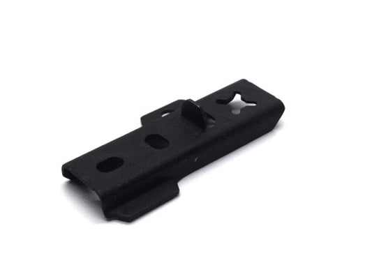 KAHRS Dila Schwarz 2/17 Terrassendielenverbinder mit 400 Clips & passenden Schrauben, aus rostfreiem V2A-Edelstahl, Aufbau 6mm