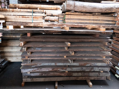 KAHRS Tischplatte Guyana Teak (Basralocus), 60 mm, KD, Rohling