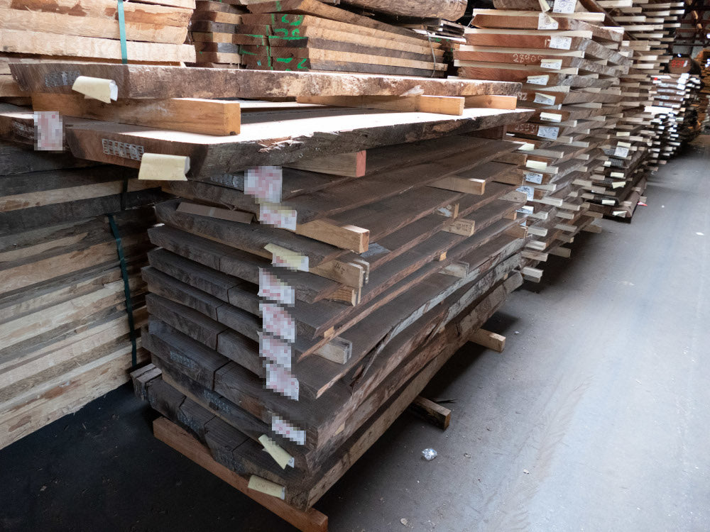 KAHRS Tischplatte Guyana Teak (Basralocus), 70 mm, KD, Rohling