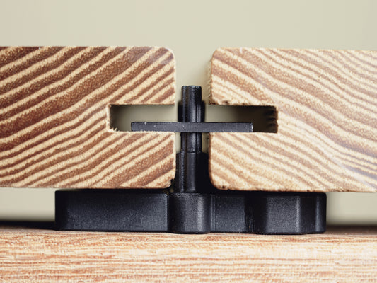 KAHRS Ligo Universalclip für Holz, WPC & BPC-UK, 80 Stk./VE, inkl. Schrauben (LIGO S/47)