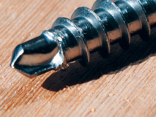 KAHRS Zubehörschraube Ligo Universalclip, 200 Stk. 4,2 x 17mm, Edelstahl, für Holz-/WPC & Alu-UK, zur Befestigung der Anfangs- und Endclips