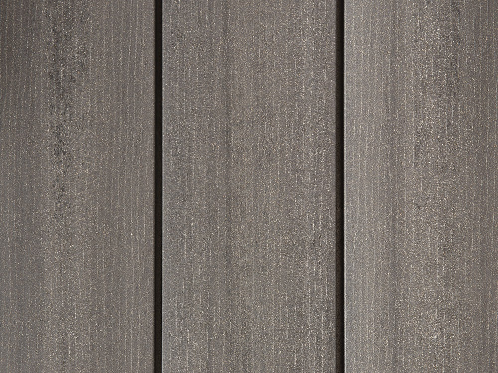 19x140 mm "Die Smarte Naturlinie", WPC, graphitgrau, geprägte Oberfläche, ungebürstet