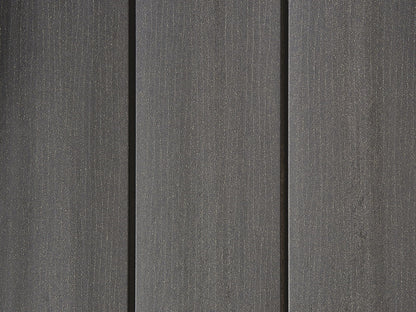 19x140 mm "Die Smarte Naturlinie", WPC, basaltgrau, geprägte Oberfläche, ungebürstet