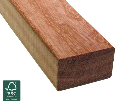 Angelim Pedra Konstruktionsholz 45x90 mm, KD, 4-seitig gehobelt