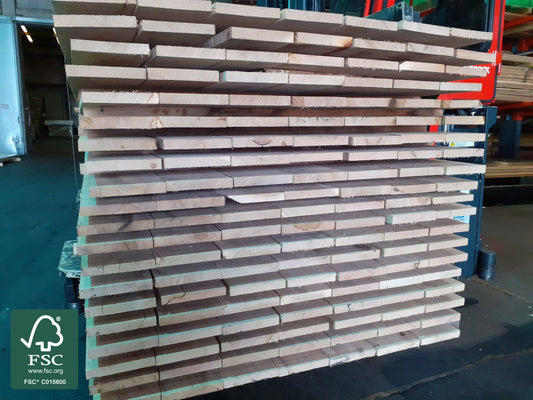 Eiche Bretter, 20x140 mm, Frischeinschnitt, sägerau, nicht abgelagert