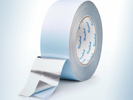 Coroplast 1560 AWX Klebetape / Klebeband 75 mm / 50 mtr. Rolle für den Saunabau