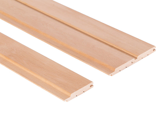 Erle Softline-Saunaholz, 15x90 mm, unbehandelt, massiv