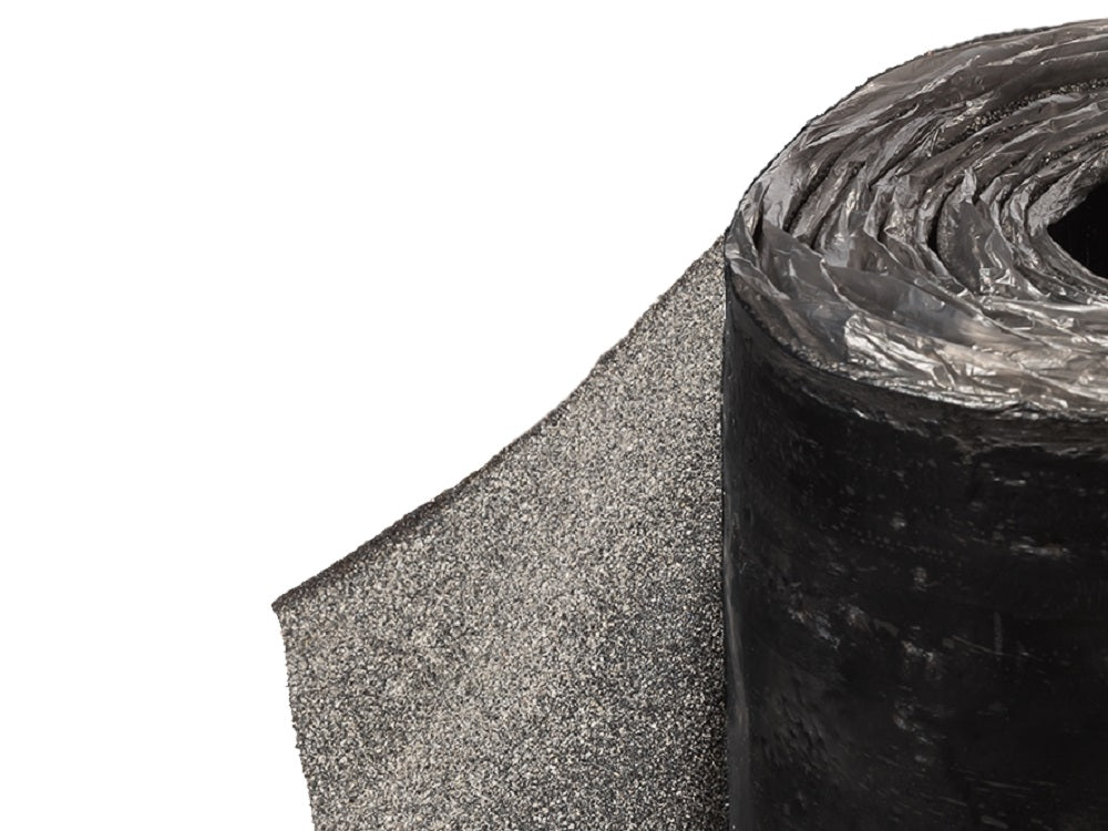Bitumen-Schweißbahn V60 S4, 5 m²/Rolle, Glasvlieseinlage, feinst bestreut