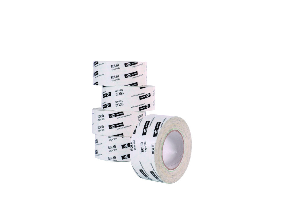 BWK allform Solid Tape Uni 60, weiß, Abdichtungsklebeband, Länge: 25 m, Breite: 60 mm