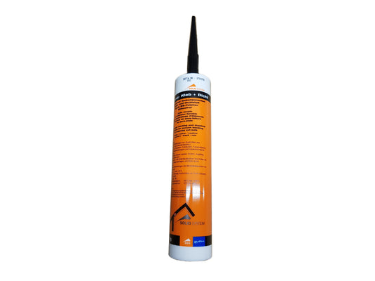 BWK allform Thermo-Kleb+Dicht schwarz, 290 ml/ Kartusche