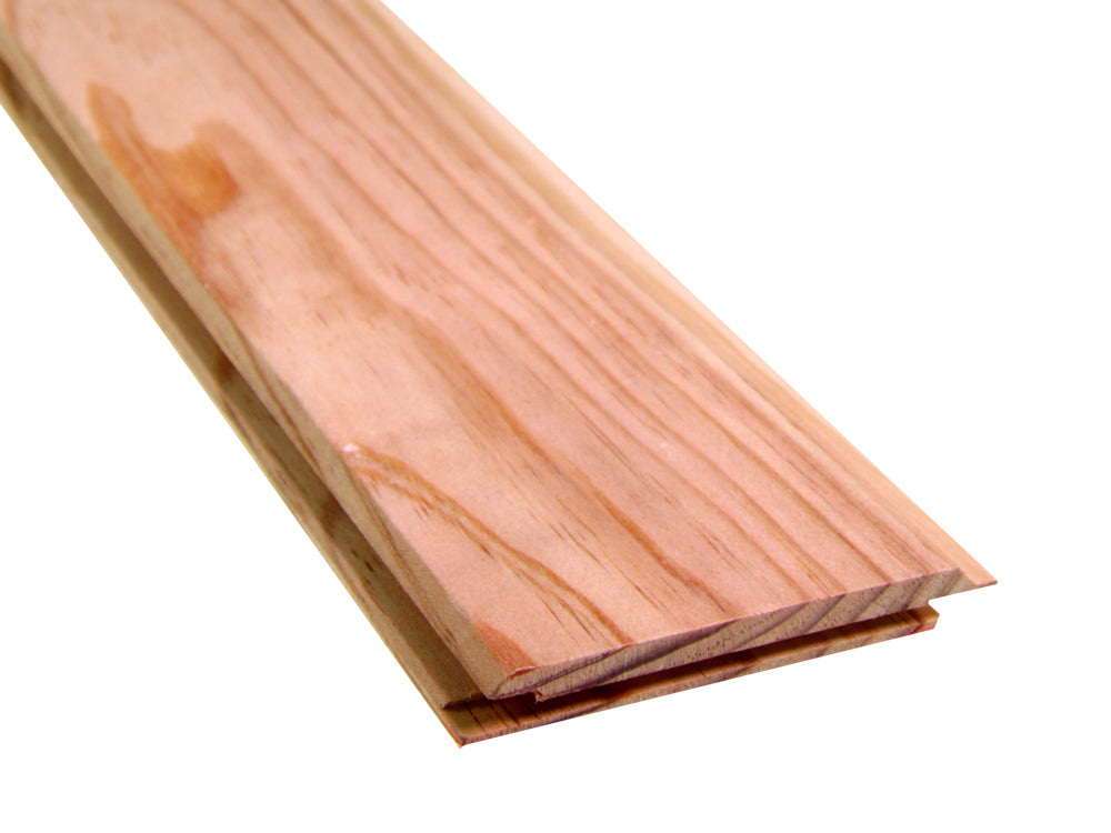Kahrs Profilholz, Seekiefer, 10x97 mm, Rustikal, Fasebrett, unbehandelt, Bund à 10 Stück Deckbreite 90 mm