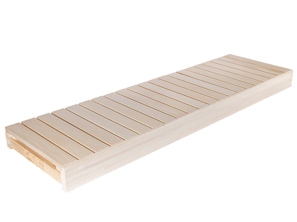 Espe Saunabankmodul 140 mm Höhe, Abmessung: 600x2100 mm inkl. Unterkonstruktionsrahmen