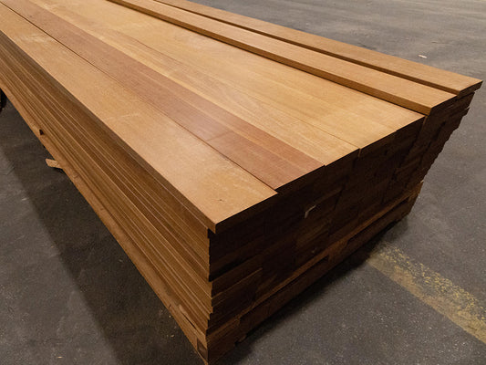 Guyana Ipe (Tanimbuca) Terrassendielen, 25x140 mm, KD, glatt/glatt