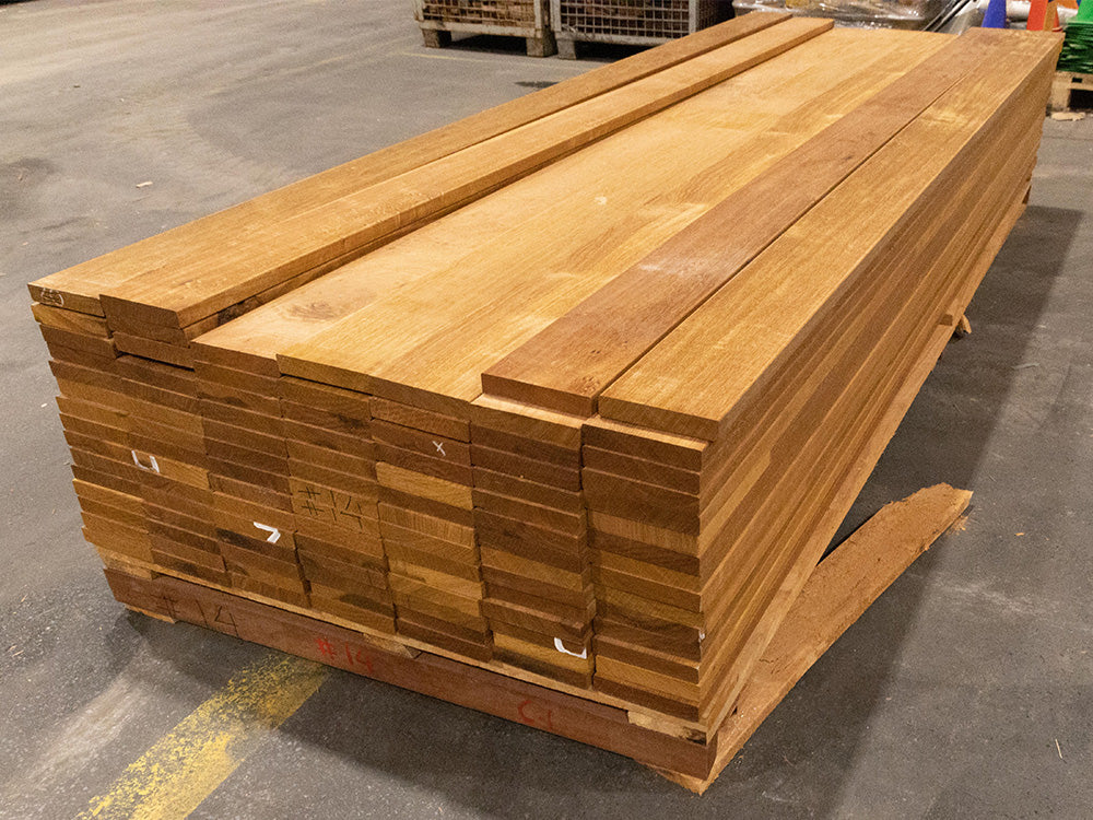 Guyana Ipe (Tanimbuca) Terrassendielen, 25x140 mm, KD, glatt/glatt