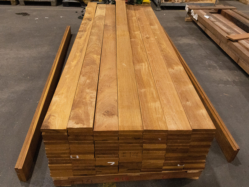 Guyana Ipe (Tanimbuca) Terrassendielen, 25x140 mm, KD, glatt/glatt