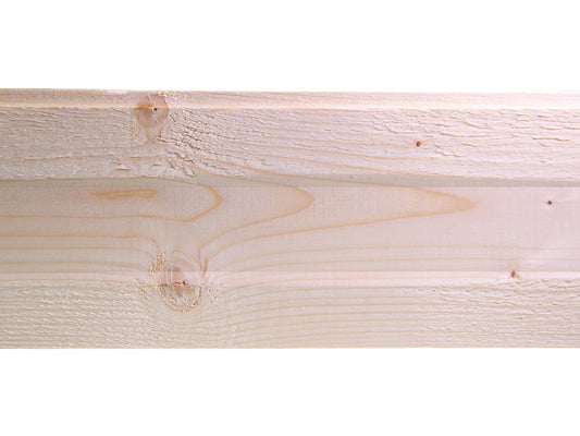 Fichte Profilholz Softline-Profil, 14×121mm KD, unbehandelt, A-Sortierung Deckbreite 111mm