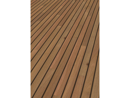 Guyana Teak (Basralocus) Terrassendielen, 21x90 mm, KD, glatt/glatt