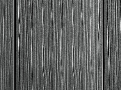 "Die Exklusive Large" WPC Terrassendielen, 21×245mm, Lavagrau, eins. gep., matt, Vollprofil