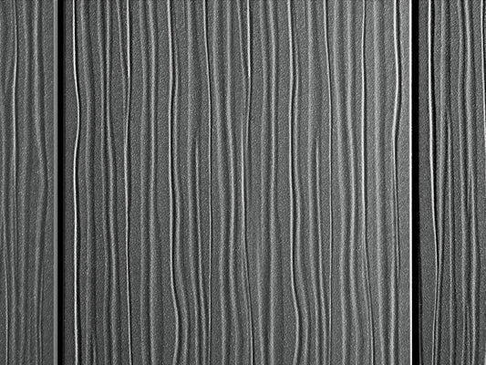 "Die Exklusive Large" WPC Terrassendielen, 21×245mm, Lavagrau, eins. gep., matt, Vollprofil