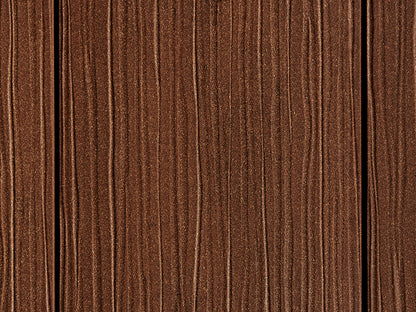 "Die Exklusive Large" WPC Terrassendielen, 21×245mm, Kastanienbraun, einseitig geprägt