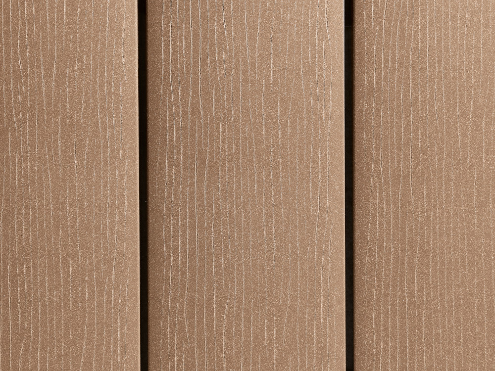 19×140mm "Die Smarte", WPC, terrabraun, geprägte Oberfläche, ungebürstet – Bild 2