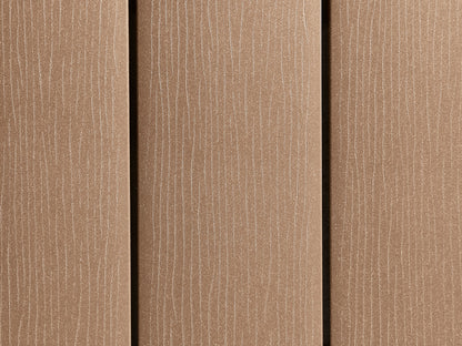 19×140mm "Die Smarte", WPC, terrabraun, geprägte Oberfläche, ungebürstet – Bild 2