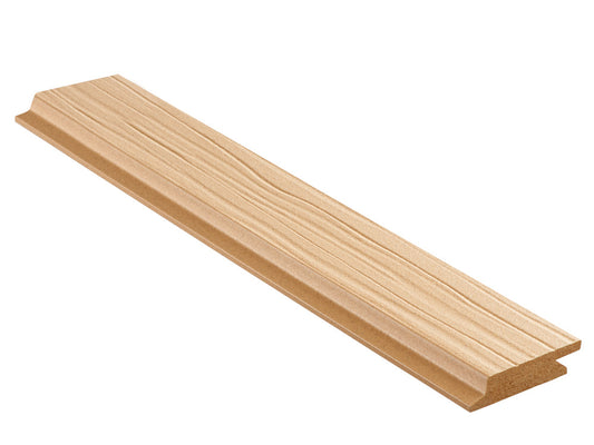 18x70 mm NATURinFORM WPC Fassadenprofil, "Die Gestaltende Exklusiv small", Leinen, einseitig geprägt, matt, Deckmaß: 66mm