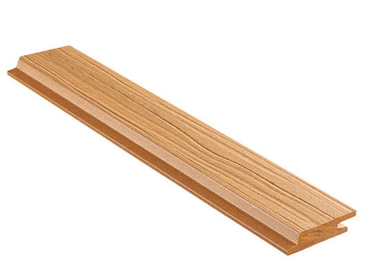 18x70 mm NATURinFORM WPC Fassadenprofil, "Die Gestaltende Exklusiv small", Eichenbraun, einseitig geprägt, matt, Deckmaß: 66mm
