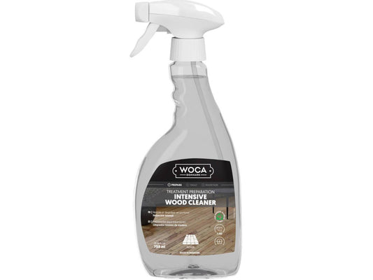 WOCA Reinigungsspray, 0,75 L, zur Grundreinigung von Holzoberflächen, gebrauchsfertig