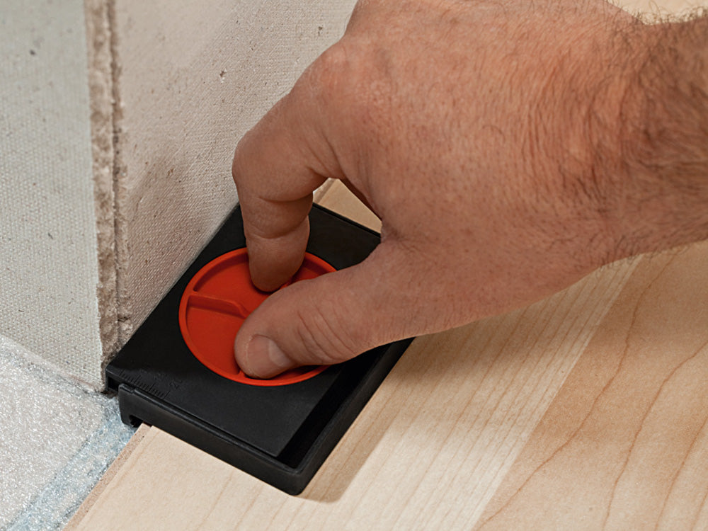 Bessey Abstandhalter AV2 20/89, 4 Stk./VE, für schwimmend verlegte Laminat- und Parkettböden, stufenlos einstellbar für Wandabstand von 5 bis 20 mm